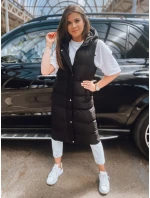 Dámská prošívaná vesta ELLA černá FashionStreet TY3030 Dámská prošívaná vesta ELLA černá FashionStreet TY3030