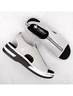 Pohodlné nazouvací sandály W model 22050723 - Rieker Pohodlné nazouvací sandály W model 22050723 - Rieker