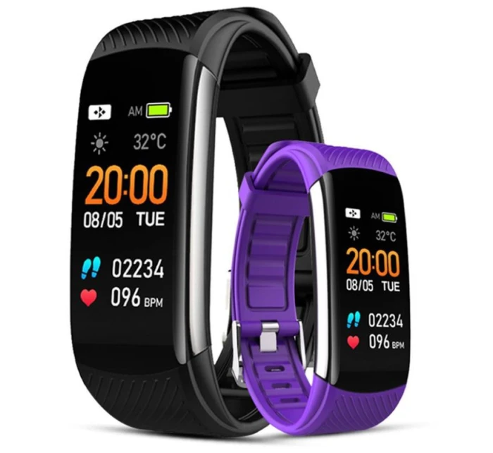 GIEWONT Black and Purple 2 Strap model 21804515 GIEWONT Black and Purple 2 Strap model 21804515