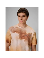 T-shirt regular z nadrukiem męski 4F 4FRSS26TTSHM4237-83A