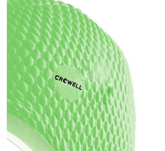 Plavecká čepice Crowell Java Bubble světle zelené barvy.7