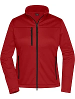JN Dámská 3vrstvá softshellová bunda 02. red model 22530781 - Daiber