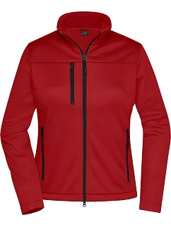 JN Dámská 3vrstvá softshellová bunda 02. red model 22530781 - Daiber
