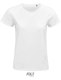 SOL'S Pioneer Women Dámské tričko z bio bavlny 25.3579 white