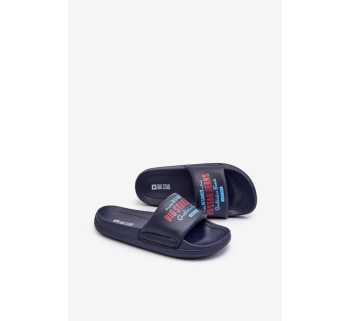 Dětské pěnové žabky Big Star model 21655512 modré - Big Star Shoes