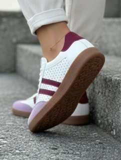 Kožené síťované dámské tenisky model 21935203 - Zazoo