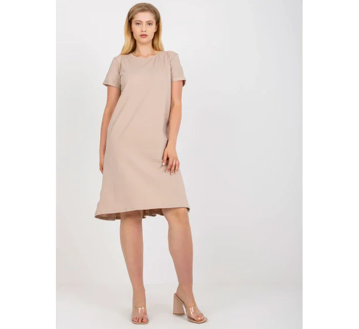 Šaty RV SK 7912.10P béžová Šaty RV SK 7912.10P béžová