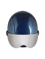 Lyžařská helma se štítem AP ZEWEDE vallarta blue