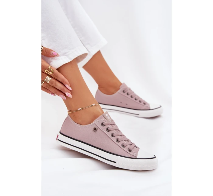 Dámské nízké tenisky Big Star – šedé Dámské nízké tenisky Big Star – šedé