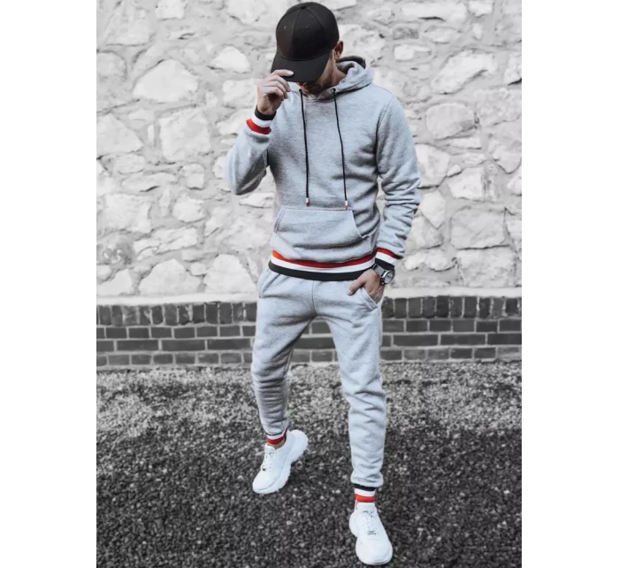 FashionStreet pánské světle šedé tepláky AX0663