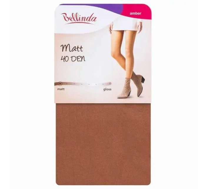 Dámské punčochové kalhoty MATT 40 DEN - BELLINDA - amber