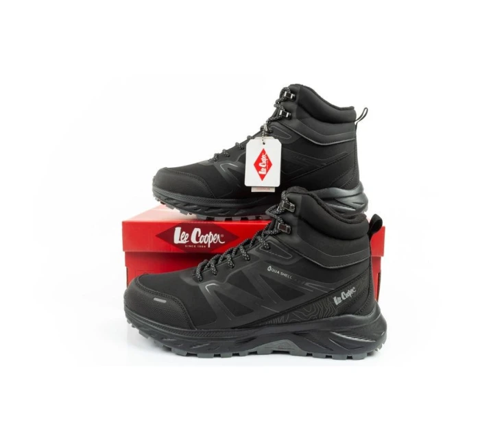 Lee Cooper pánské zimní trekové boty zateplené nepromokavé černé Lee Cooper pánské zimní trekové boty zateplené nepromokavé černé