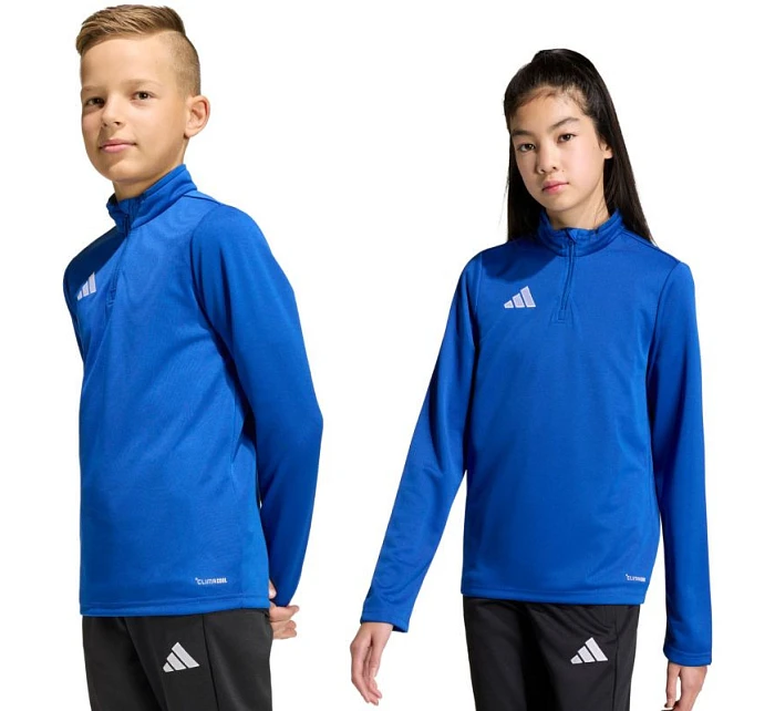 Dětský tréninkový top adidas Entrada 26 modrý JZ6631