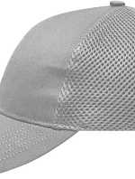 Daiber MB 6216 6 panelová kšiltovka ze vzdušné síťoviny 03.6216 light grey