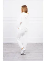 Tepláková souprava s kapucí ecru Tepláková souprava s kapucí ecru