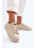 Dámské Tenisky Big Star NN274210 Beige Dámské Tenisky Big Star NN274210 Beige