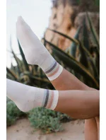 Ponožky model 18025907 Ecru - Steven Ponožky model 18025907 Ecru - Steven