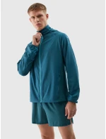 Pánská běžecká bunda Ultralight 4F - mořská zelená Pánská běžecká bunda Ultralight 4F - mořská zelená