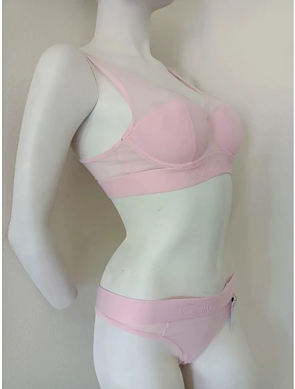 Dámské tanga model 20969719 růžová - Calvin Klein Dámské tanga model 20969719 růžová - Calvin Klein