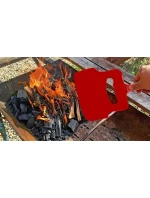 RUČNÍ FOUKAČ KRBOVÉHO GRILU ČERVENÝ RUČNÍ FOUKAČ KRBOVÉHO GRILU ČERVENÝ