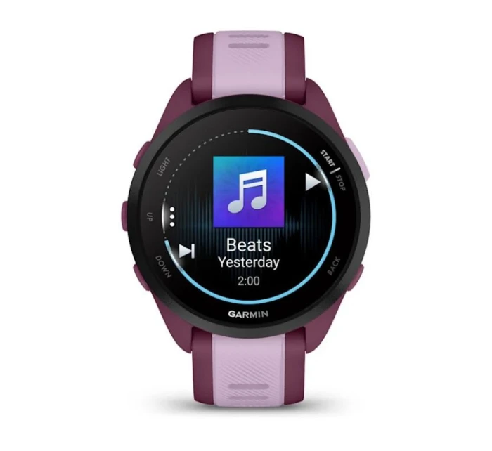 Sportovní hodinky Garmin Forerunner 165 Music AMOLED 43mm Berry Lilac