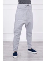 Šedá souprava kalhot baggy Šedá souprava kalhot baggy