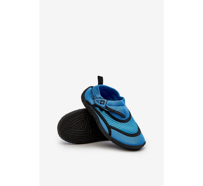 Dětské Boty Do Vody Modré Big Star NN374467 Dětské Boty Do Vody Modré Big Star NN374467