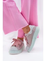 Zdobené sneakersy na platformě GOE RR2N4009 Multikolor