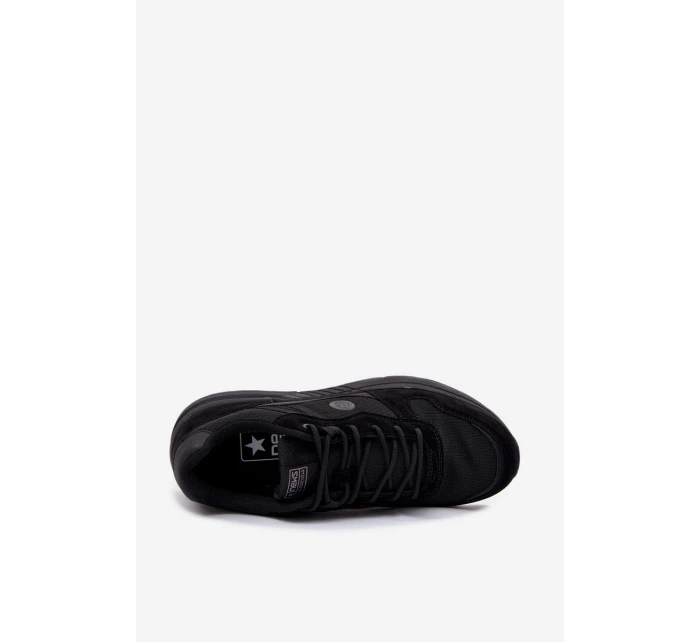 Pánské Sportovní Boty Sneakers Na Platformě Černé Hanirin Pánské Sportovní Boty Sneakers Na Platformě Černé Hanirin