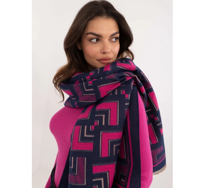 Šála AT SZ 23158.32 tmavě modrá