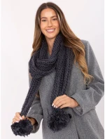 Szalik AT SZ S model 21488784 ciemny szary - FPrice