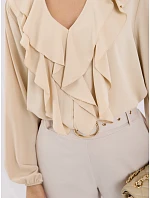 Bluzka MI BZ model 22559271 beżowy - FPrice Bluzka MI BZ model 22559271 beżowy - FPrice