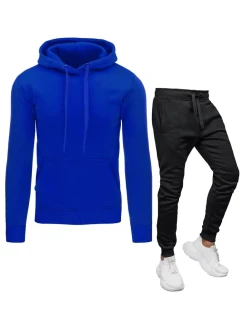 Pánská modročerná tepláková souprava model 21967502 - Dstreet