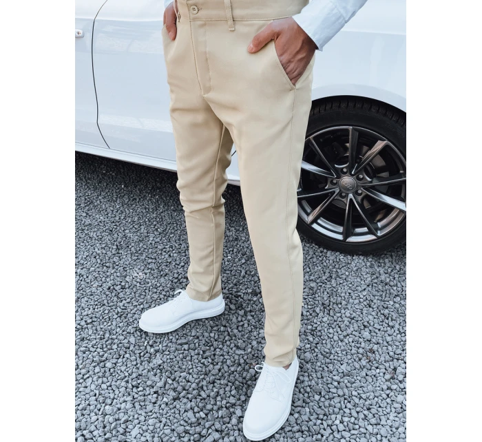 FashionStreet pánské béžové kalhoty UX4410