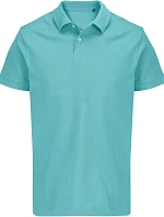 SOL'S Pacific Unisex piqué polo z těžké bavlny 25.4439 pool blue