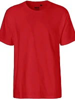 Neutral O 60001 Pánské tričko z těžké bio bavlny 77.6001 red
