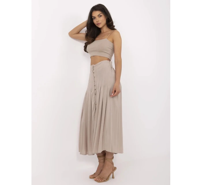 Sukně D73761M50187B tmavě lila