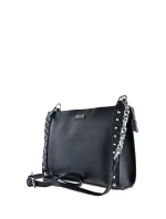Kožená taška Messenger s cvočky Big Star KK574136 Černe Kožená taška Messenger s cvočky Big Star KK574136 Černe