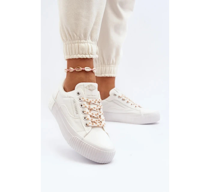 Dámské tenisky Lee Cooper Bílé