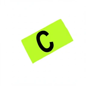 Kapitánská páska Yakima Jr 100855 žlutá