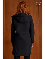 Women Dámský kabát night blue model 22499551 - NEOBLU Women Dámský kabát night blue model 22499551 - NEOBLU