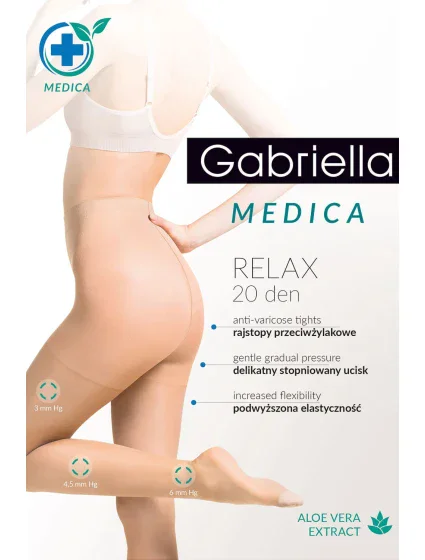 Gabriella Medica Relax 20 DEN Code 110 barva:béžová Gabriella Medica Relax 20 DEN Code 110 barva:béžová