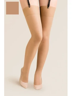 Calze model 21124712 15 DEN Plus Size Code 166 kolor:beige - Gabriella