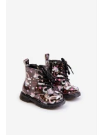 Dětské zateplené boty se zipem černé model 21678585 - Boto Dětské zateplené boty se zipem černé model 21678585 - Boto