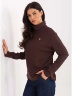 Sweter LK SW model 21836767 brązowy - FPrice