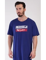 Pánská noční košile s krátkým rukávem Fresh model 21292095 - Vienetta MAN