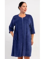 Dámské domácí šaty s tříčtvrtečním rukávem Alex