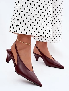 Sandály na podpatku  model 229267 Step in style