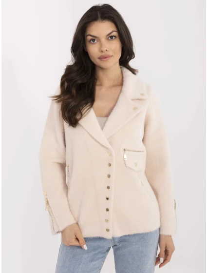 kurtka alpaka jasny beż model 21781315 - Factory Price