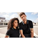 JN Pánské těžké piqué polo s proužky 02. model 22531373 - Daiber JN Pánské těžké piqué polo s proužky 02. model 22531373 - Daiber